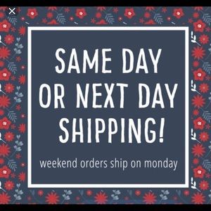 📦SAME or NEXT day shipping!💌